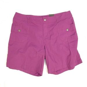 Lane Bryant Purple Shorts. Solid Vibrant Summer